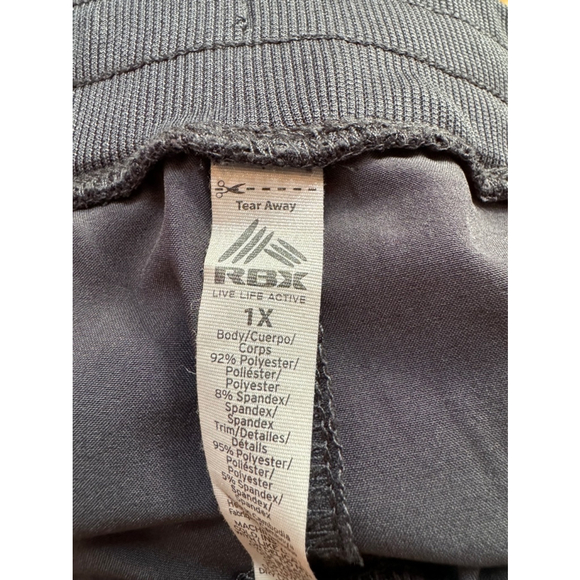 Women's RBX Pants 1X Gray - Picture 4 of 4